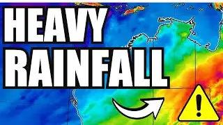 💧 HEAVY RAIN WARNING: 200mm+ WA, QLD Storms | Weather Today