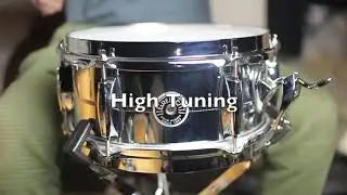 Gretsch 5x10 Brooklyn Chrome Over Steel Snare Drum