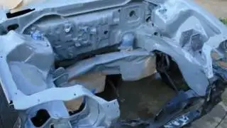 91' Civic Sedan Shaved and Tucked Bay !! pt1