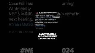 NEET MDS 2024 POSTPONEMENT SUPREME COURT CASE #neetmds2024 #postponement #neetmds #supremecourt