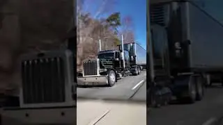 Straight piped Jake Brake! #jakebrake #semitruck