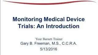 Monitoring Medical Device Trials Trailer