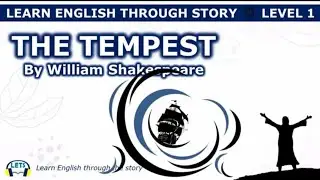 The Tempest By William Shakespeare. Learn English through story ☘️ level 1.