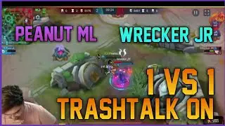 WRECKER JR.  VS PEANUT ML - 1VS1 - MLBB