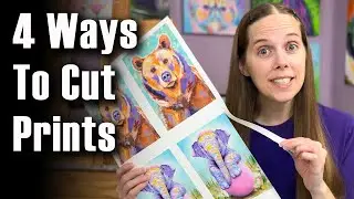 How to Cut Art Prints - 4 Easy Methods