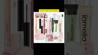 Lameila Makeup Set BB cream Lipstick Concealer Pre makeup lotion Powder blusher