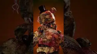 LEAK Damaged Fredbear / Golden Freddy - tentative model showcase