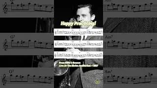 Stan Getz Plays Same Lick 3 Times in One Solo