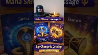 Maha Shivaratri Message 🔱 | மிக பெரிய மாற்றம் வருகிறது | Tamil Tarot Reading #shortstamil