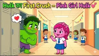 &ldquo;Hulk का First Crush &ndash; Pink Girl Hulk 💕&rdquo;.