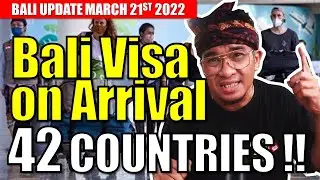 Bali Visa on Arrival now 42 Countries