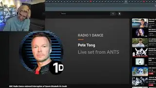 xQc Dies Laughing at BBC Radio Dance Interruption of Queen Elizabeth's Death