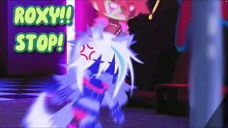 ROXY STOP! 😨| FNaF | security breach | Meme | skit | Gacha club | Roxanne wolf | Montgomery gator|