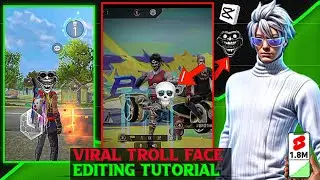 💥 HOW TO EDIT FREE FIRE VIDEOS! | Troll Face Edit Tutorial | free fire editing tutorial |🔥