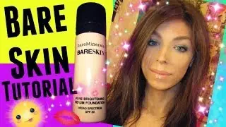 BareMinerals BareSkin Liquid Foundation Tutorial