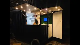 Portable container kitchen/ pre fabricated kitchens/ container on wheels.