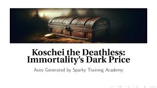 Koschei the Deathless: Immortality's Dark Price