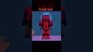 Flame Soul 💀 Armor Trim Combination #minecraft