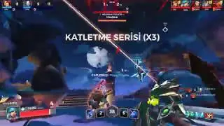 Paladins - Evie Penta Kill