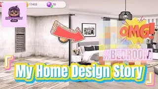 My Home Design Story - Part 2 (only storyline & design involved) | BEDROOM | [Happy Cat Gaming]