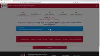 BUE Remote Work System