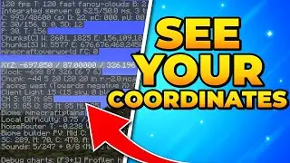 Как отображать координаты в Minecraft &mdash; Java и Bedrock