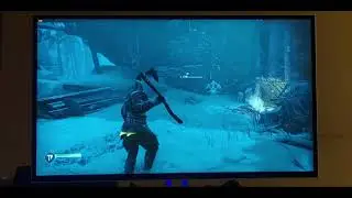 God of War Ragnarok на Steam Deck lcd с full hd монитора
