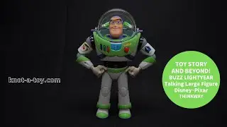 TOY STORY AND BEYOND!/トイストーリーアンドビヨンド！THINKWAY TOYS/シンクウェイトイズ・TOMY/トミー・蓄光「トーキングラージフィギュア・バズ・ライトイヤー」日本語