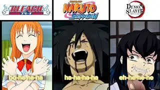 Bohahaha Laugh Bleach vs Naruto Shipuden vs Demon slayer