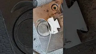 Crafting a spoon ring #spoonring #spoon #silverhollowjewellery #jewelry