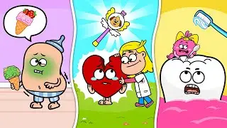 Boo Boo - Eat a Healthy Meal - Ice Cream Song - Brush Your Teeth - Healthy Habits - Children's Song