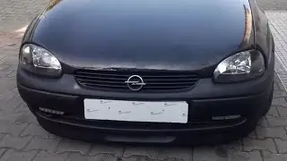 Astra H Front Spoiler Bumper Lip on a Corsa B