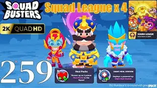 Squad Busters - Walkthrough Gameplay Part 259 - Royale King, Max, Ice Wizard - Squad League x 4