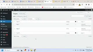 WP Select Front Page (first page)