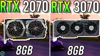 RTX 2070 vs RTX 3070 - Ryzen 5 5600X