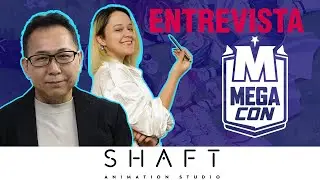 🎙️ Entrevista Exclusiva: Daniela Padilla & Mitsutoshi Kubota | Studio Shaft 🎥 - Megacon 2025
