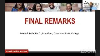 A Conversation with Policymakers and Practitioners on African American Student Success