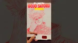 Gojo satoru and sukuna transformation 3D glasses art