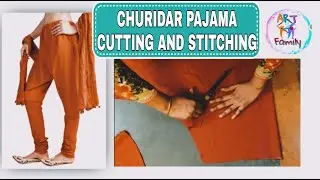 churidar pajama cutting in hindi  very easy method by art family