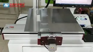 Fiber laser engraving machine with XY Moving table 300X500mm