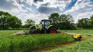CLAAS AXION 810 mit SIP Butterlfy LU Georg Erwig