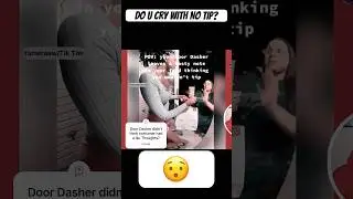 DID she spit IN THE FOOD? 🤔 #doordash #tip #shorts #customerawaysright #firedatwork