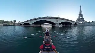 Vidéo 360 - Traversée de Paris 2015 - ACBB Handi Aviron