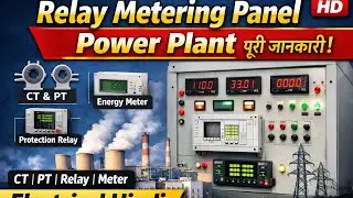 Relay Metering Panel Working in Power Plant | Electrical Hindi