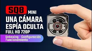 Mini Cámara Espiá de Seguridad SQ8 | Unboxing | Funcionamiento
