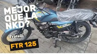 Mejor que la NKD ??  fratelli ftr125 🏍🏍