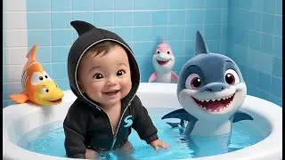 Baby Shark&rsquo;s Bath Time Splash | Fun Bath Rhyme & Learning Song for Kids | English