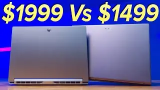 (2023) Acer Predator Triton 14 Vs Acer Swift X - Comparison & Benchmarks