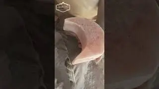 Making a Himalayan Pink Salt Half Moon Lamp | Artisan Crafting