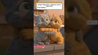 This orange cat saved his friend🥹🥹😭😭 #cat#catlovers #sad